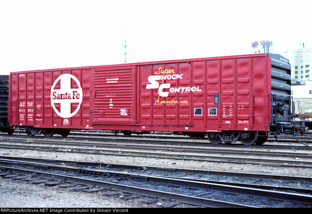 Santa Fe 60' box ATSF #611193